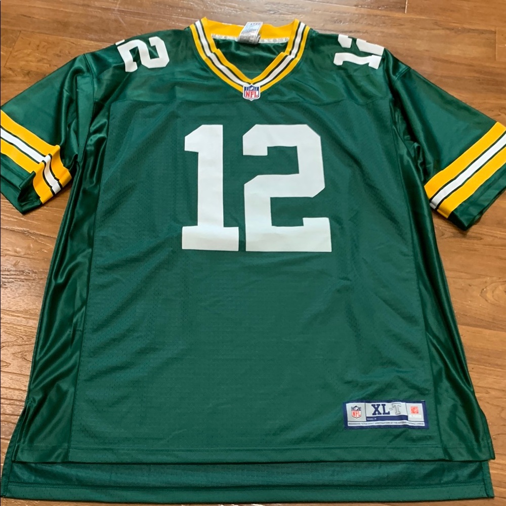 Green Bay Packers Aaron Rodgers NFL Football Jersey